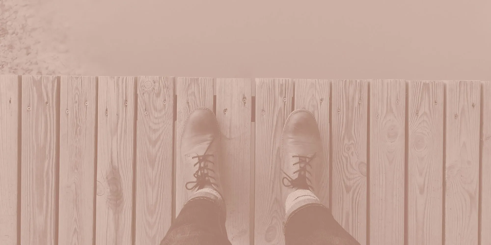 Person with sweaty feet